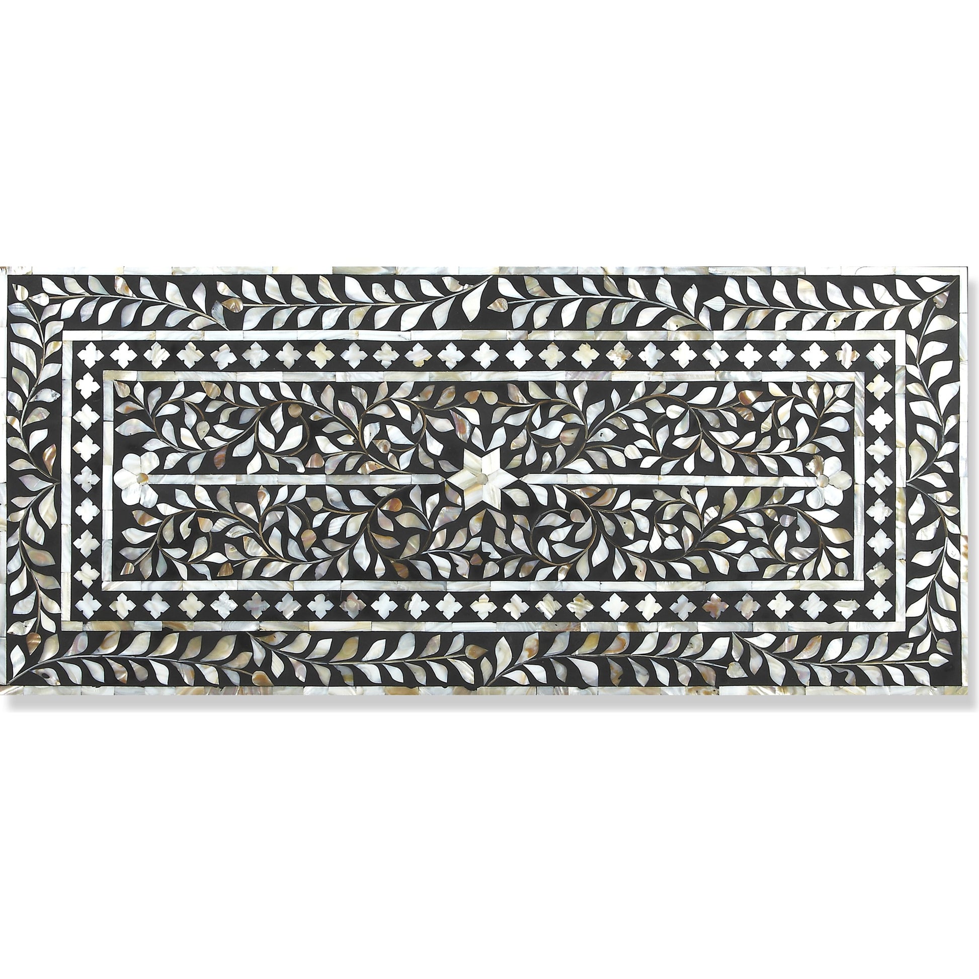 Bone Inlay Chest by Butler Specialty Company in black and black bone inlay. Made from mango wood solids, mdf, resin, bone in a modern style.