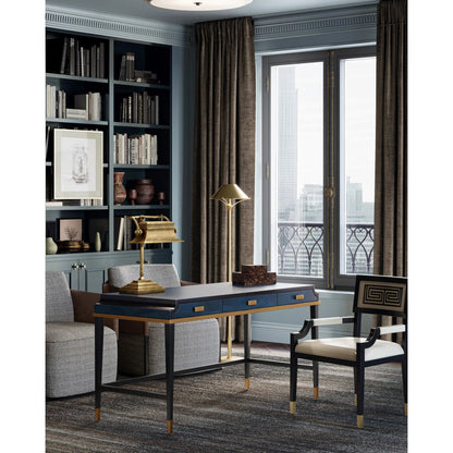 Faux Tortoise Box Set by Currey and Company in brown, black. Made from acrylic, wood in a modern style.