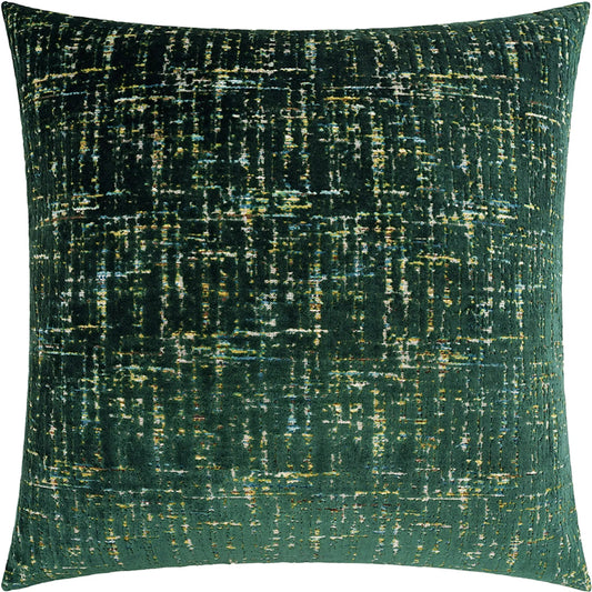 Moonstruck Pillow by DV Kap Home in emerald. Made from 54% polyester, 32% viscose, 14% cotton in a unique style.