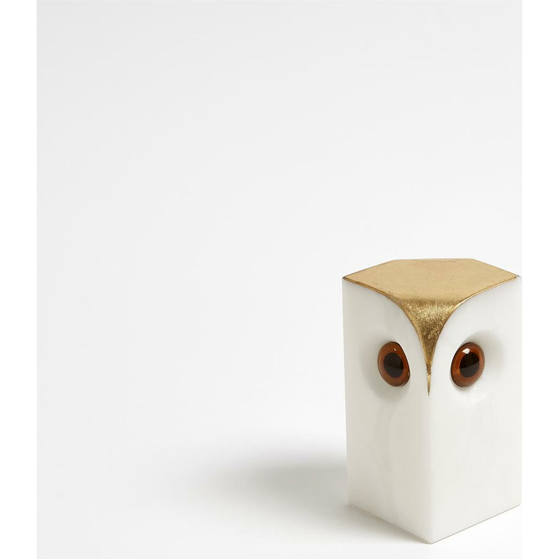 Alabaster Owl by Global Views. Made from alabaster in a eclectic & global style.