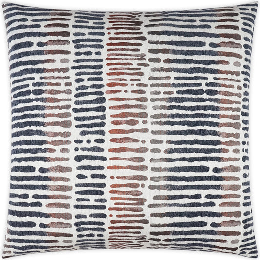 Jackson Pillow by DV Kap Home in navy, multi. Made from 100% polyester in a modern style.