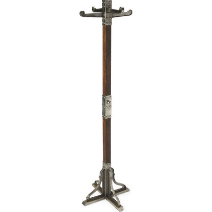 Industrial Chic Coat Rack by Butler Specialty Company in multi-color and industrial chic. Made from iron, mango wood solids in a modern style.