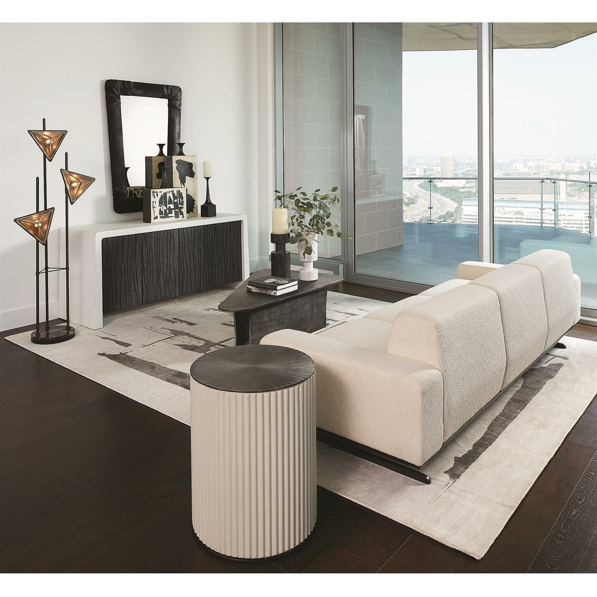 Karl Cabinet by Global Views. Made from resin in a modern style.