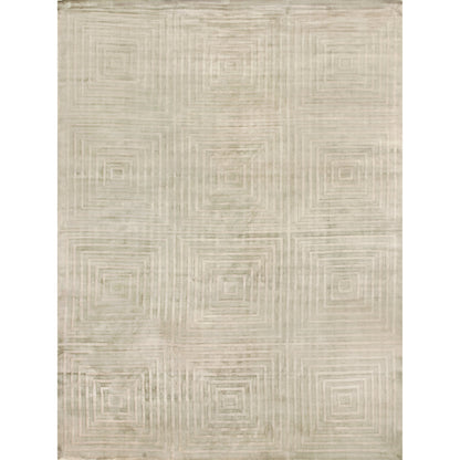 Dove Embossed Rug by Exquisite Rugs. Made from viscose in a unique style.