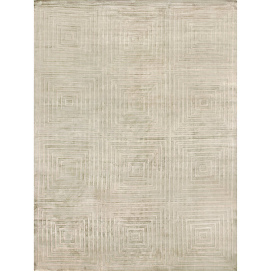 Dove Embossed Rug - Beige by Exquisite Rugs in beige. Made from viscose, cotton in a unique style.