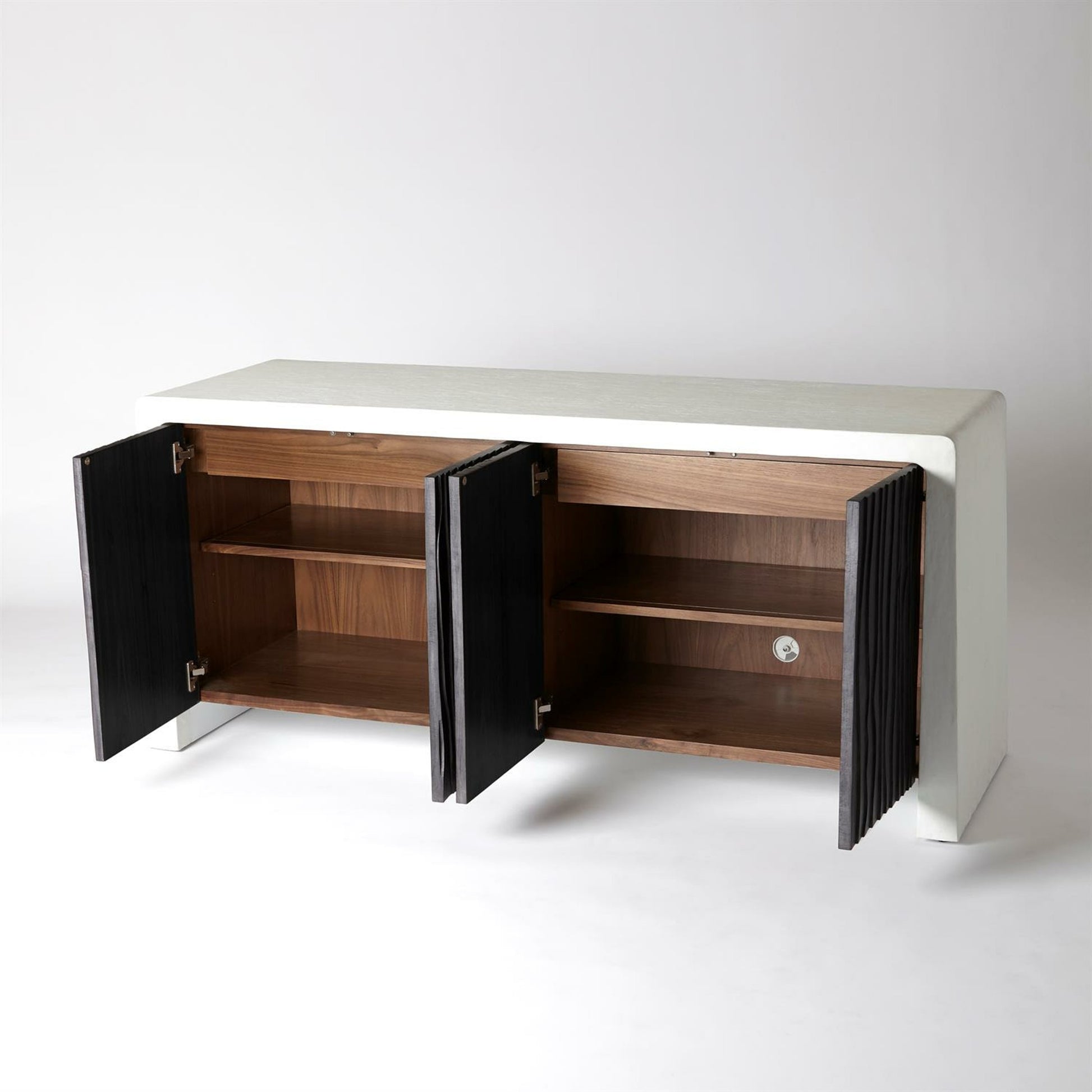 Karl Cabinet by Global Views. Made from resin in a modern style.