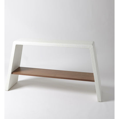 Eddy Console by Global Views. Made from resin in a modern style.
