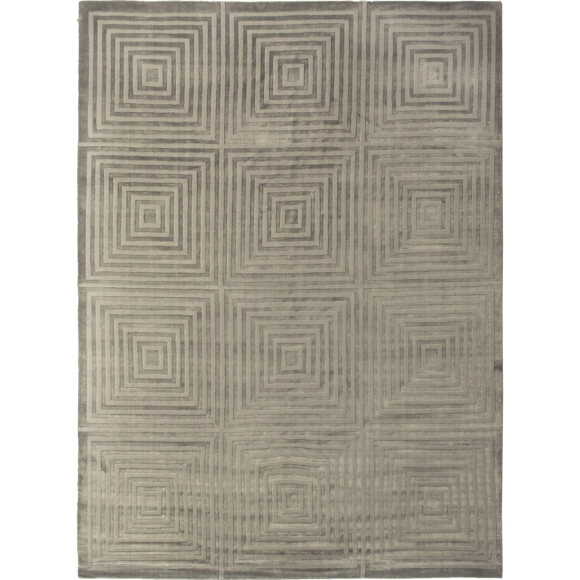 Dove Embossed Rug by Exquisite Rugs. Made from viscose in a unique style.
