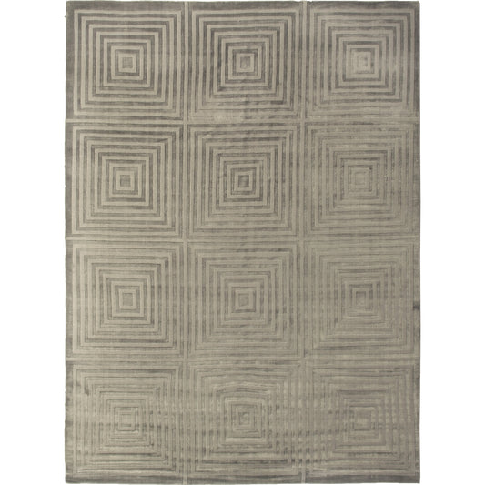 Dove Embossed Rug by Exquisite Rugs. Made from viscose, cotton in a unique style.