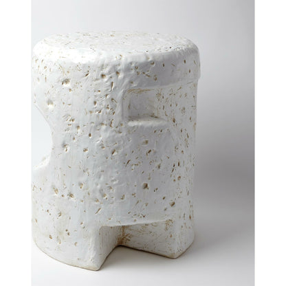 Gilles Side Table by Global Views. Made from ceramic in a modern style.