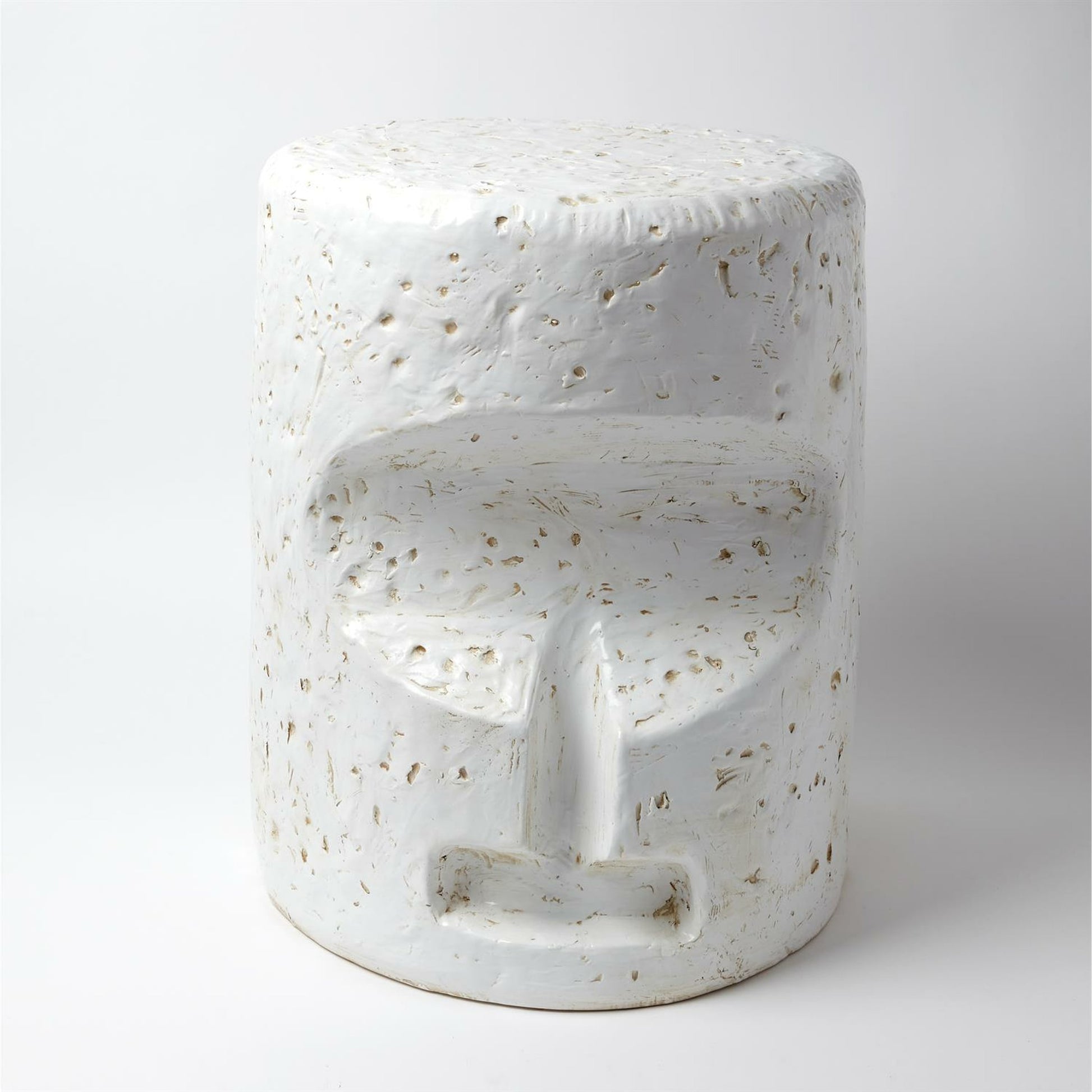 Gilles Side Table by Global Views. Made from ceramic in a modern style.
