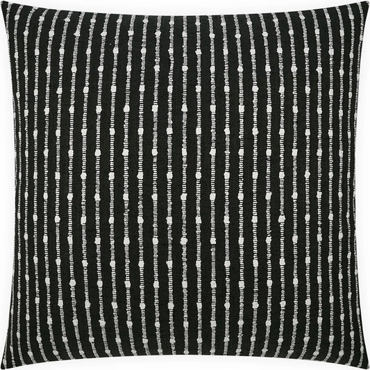 Kemp Pillow by DV Kap Home in onyx. Made from 100% polyester in a unique style.