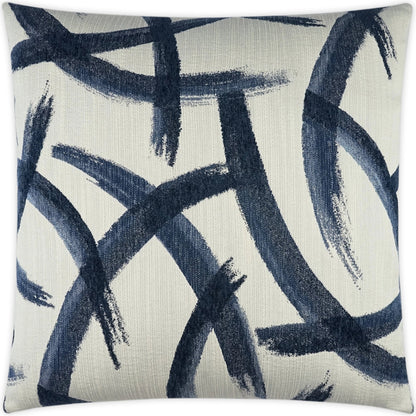 Enso Pillow by DV Kap Home in zinc. Made from 100% polyester in a modern style.