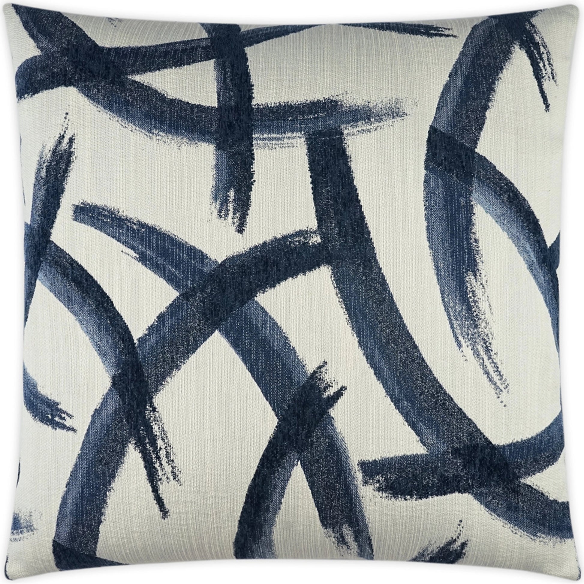 Enso Pillow by DV Kap Home in zinc. Made from 100% polyester in a modern style.