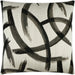 Enso Pillow by DV Kap Home in zinc. Made from 100% polyester in a modern style.