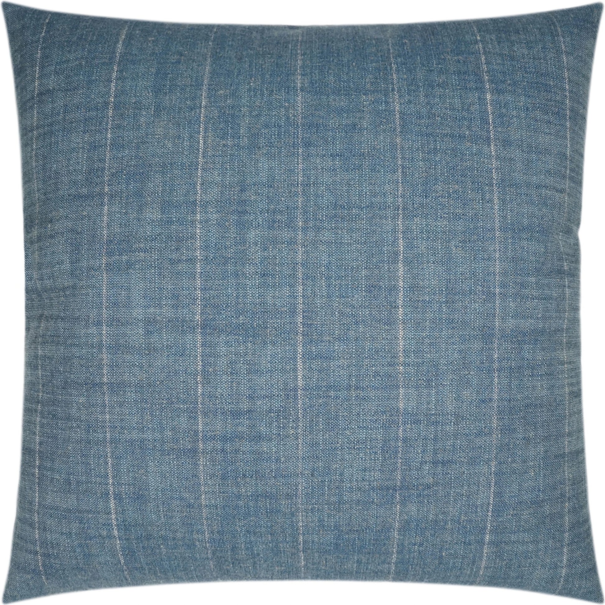 Clip It Pillow by DV Kap Home in blue. Made from 100% polyester in a modern style.