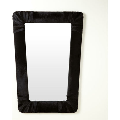 Gabriel Mirror by Global Views. Made from leather, mirror in a modern style.