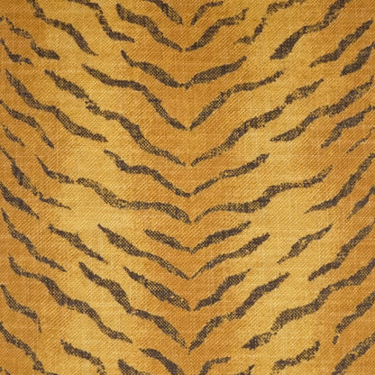 Ruolan Throw Pillow by DV Kap Home in saffron. Made from 75% cotton, 25% linen in a modern style.
