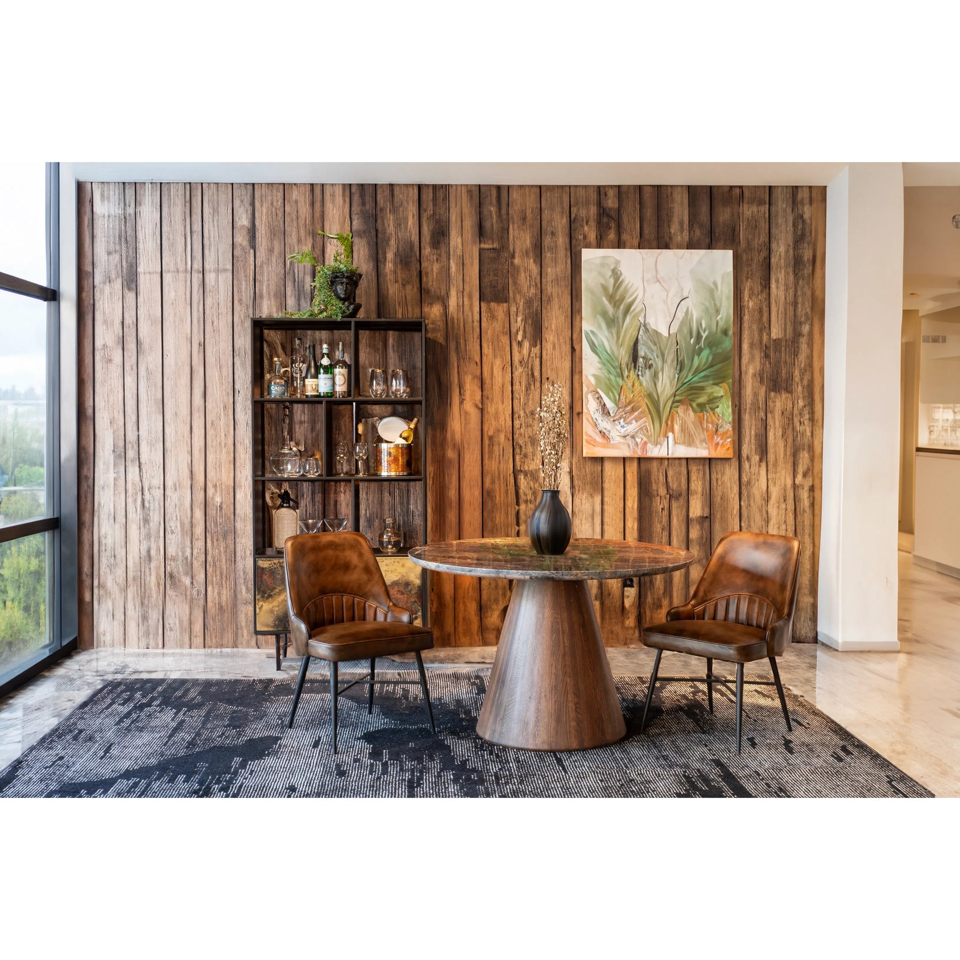 Caldera 48" Round Dining Table by World Interiors. Made from unique in a traditional style.