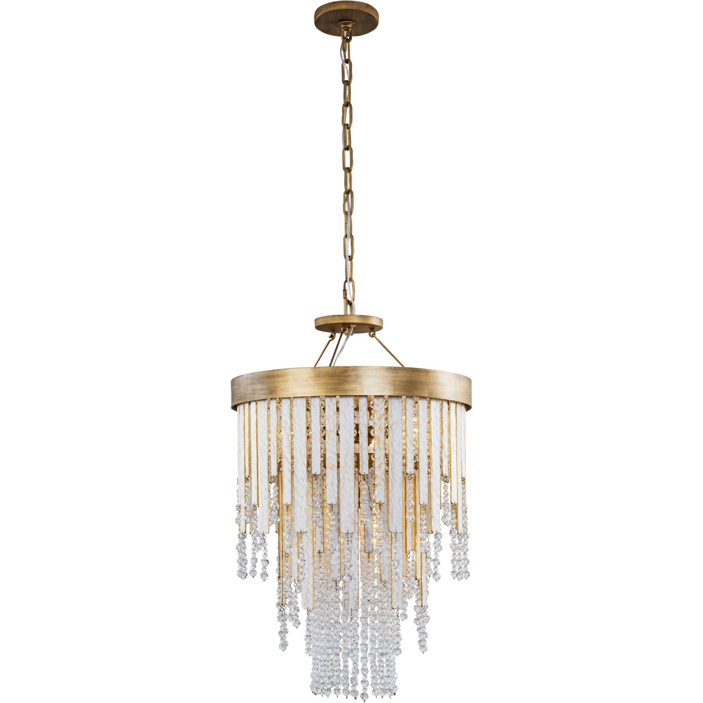 001 SI-1991455 | Primary Silo | Lafayette Chandelier by Varaluz in havana gold. Made from unique in a traditional style.