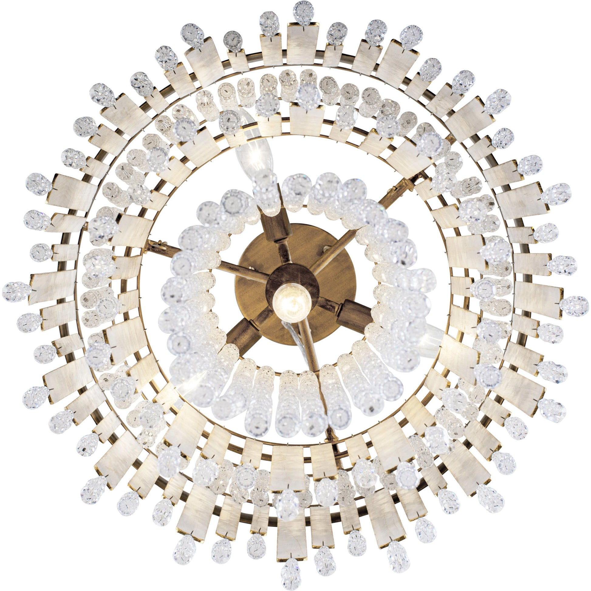 Lafayette Chandelier by Varaluz in havana gold. Made from unique in a traditional style.