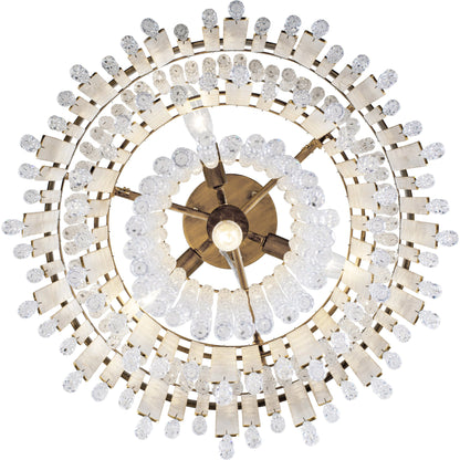Lafayette Chandelier by Varaluz in havana gold. Made from unique in a traditional style.