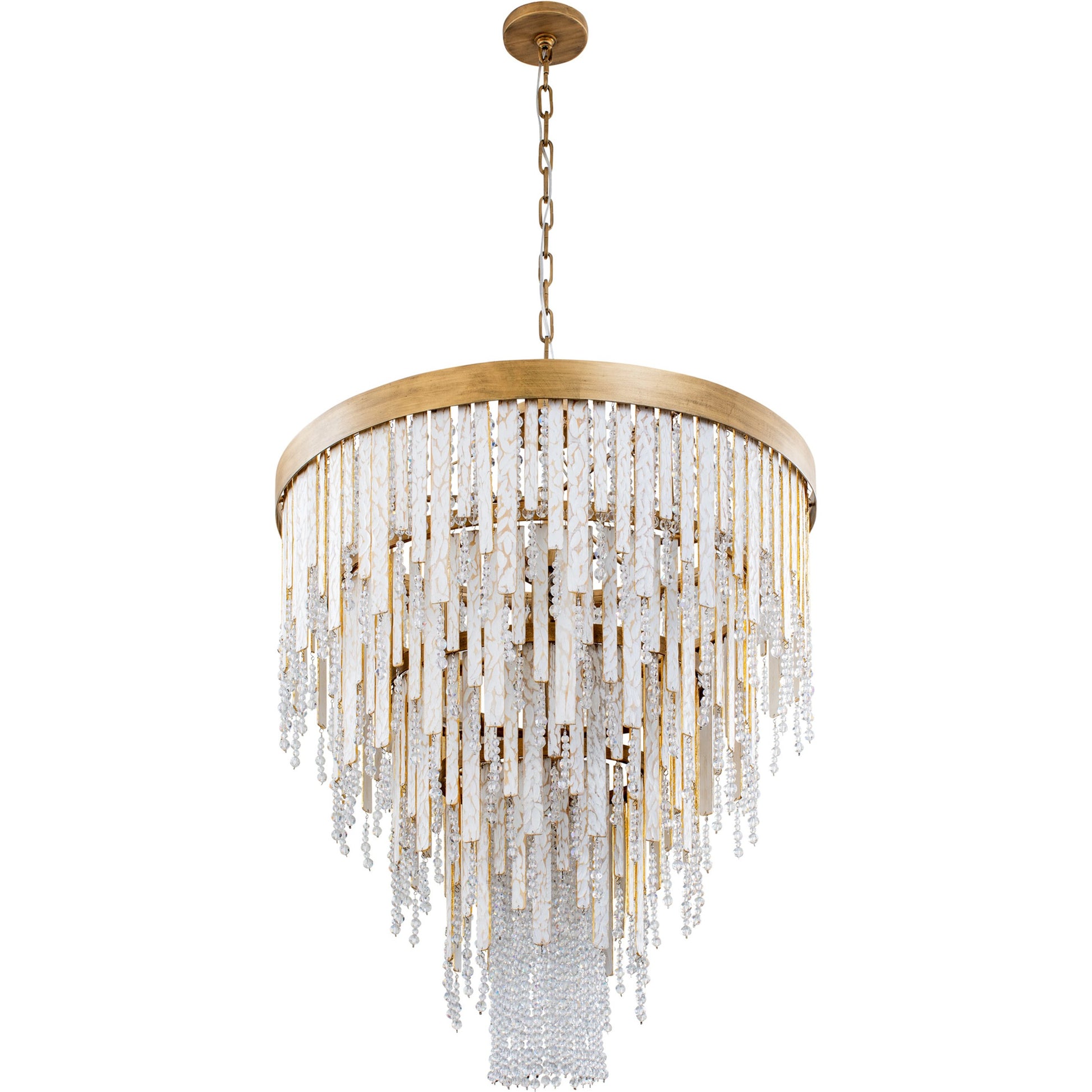 Lafayette Chandelier by Varaluz in havana gold. Made from unique in a traditional style.
