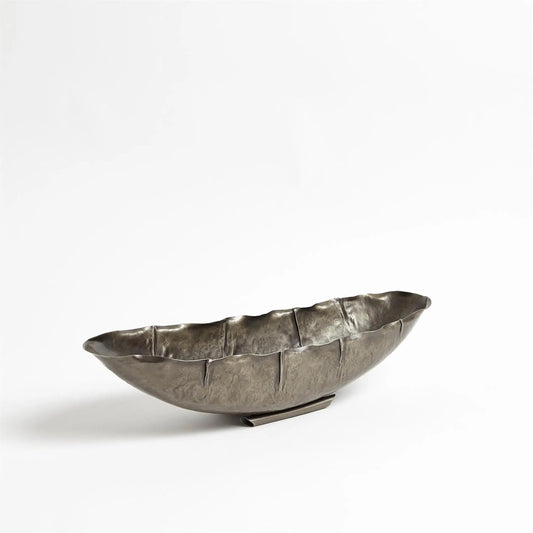 Larkin Bowl by Global Views. Made from brass in a eclectic & global style.