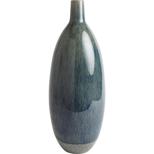 Tidal Vase by Global Views. Made from earthenware in a transitional style.