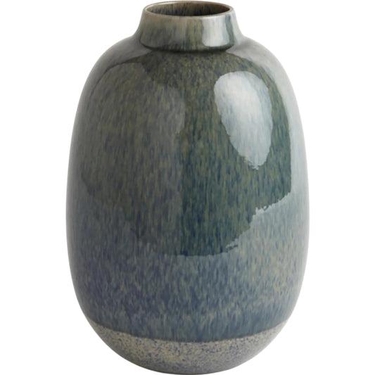 Tidal Vase by Global Views. Made from earthenware in a transitional style.