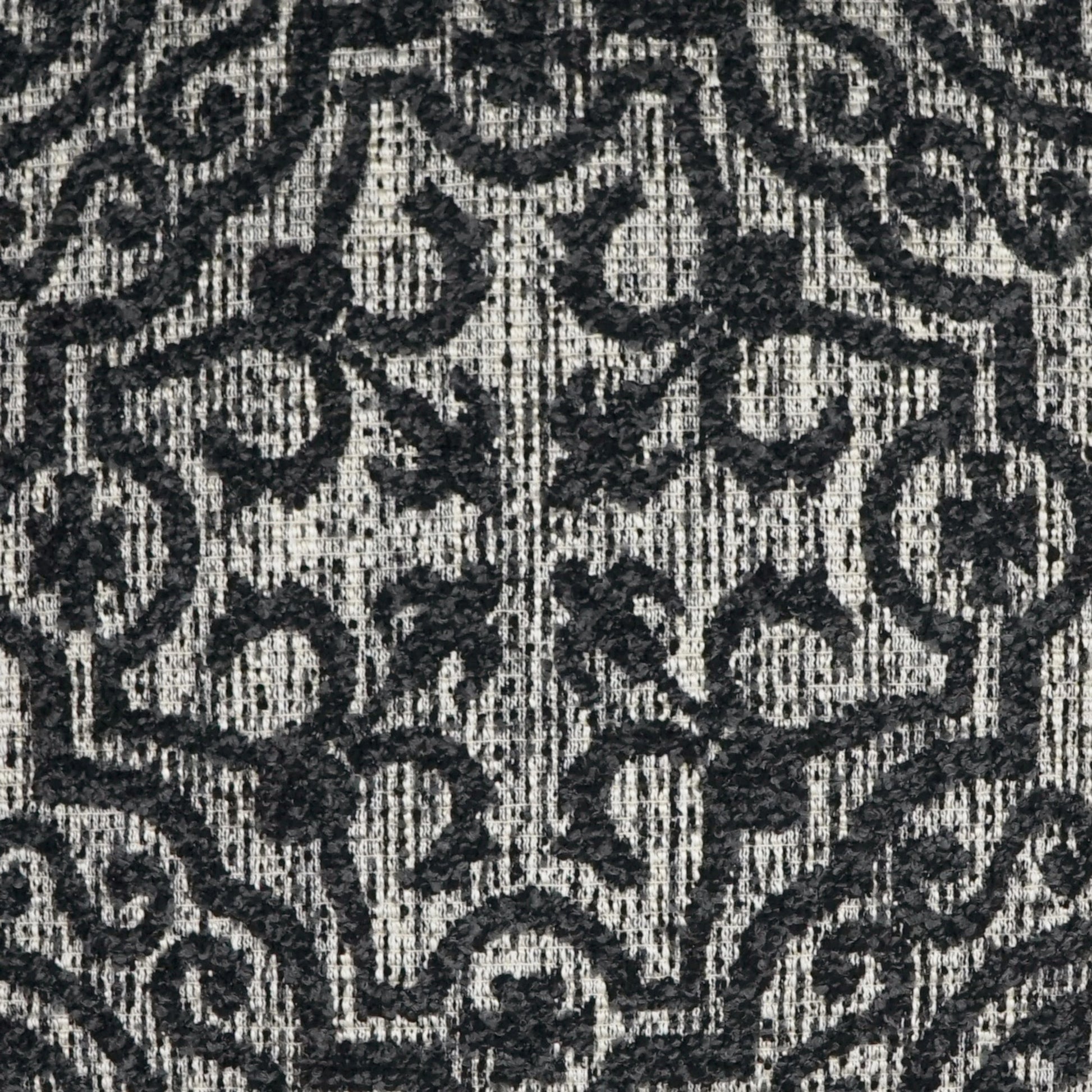 Linz Pillow by DV Kap Home in black, grey. Made from 75% acrylic, 10% polyester, 10% cotton, 5% linen in a modern style.