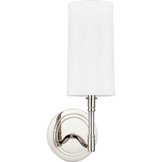 Dillon Wall Sconce by Hudson Valley. Made from brass in a transitional style.