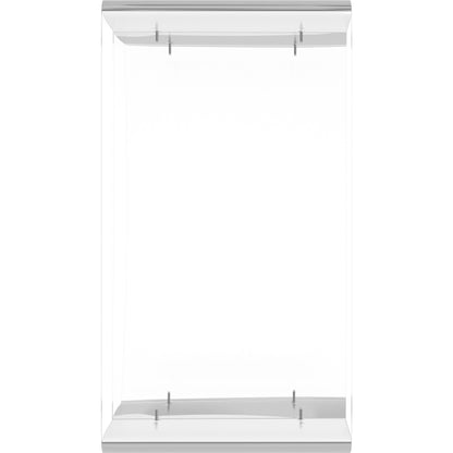 Crystal Clear Acrylic Bookcase by Butler Specialty Company in clear and clear acrylic. Made from acrylic clear t13 mm in a modern style.