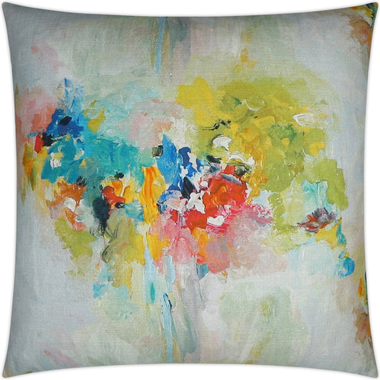 Giverny Pillow by DV Kap Home in multi. Made from 100% cotton in a modern style.
