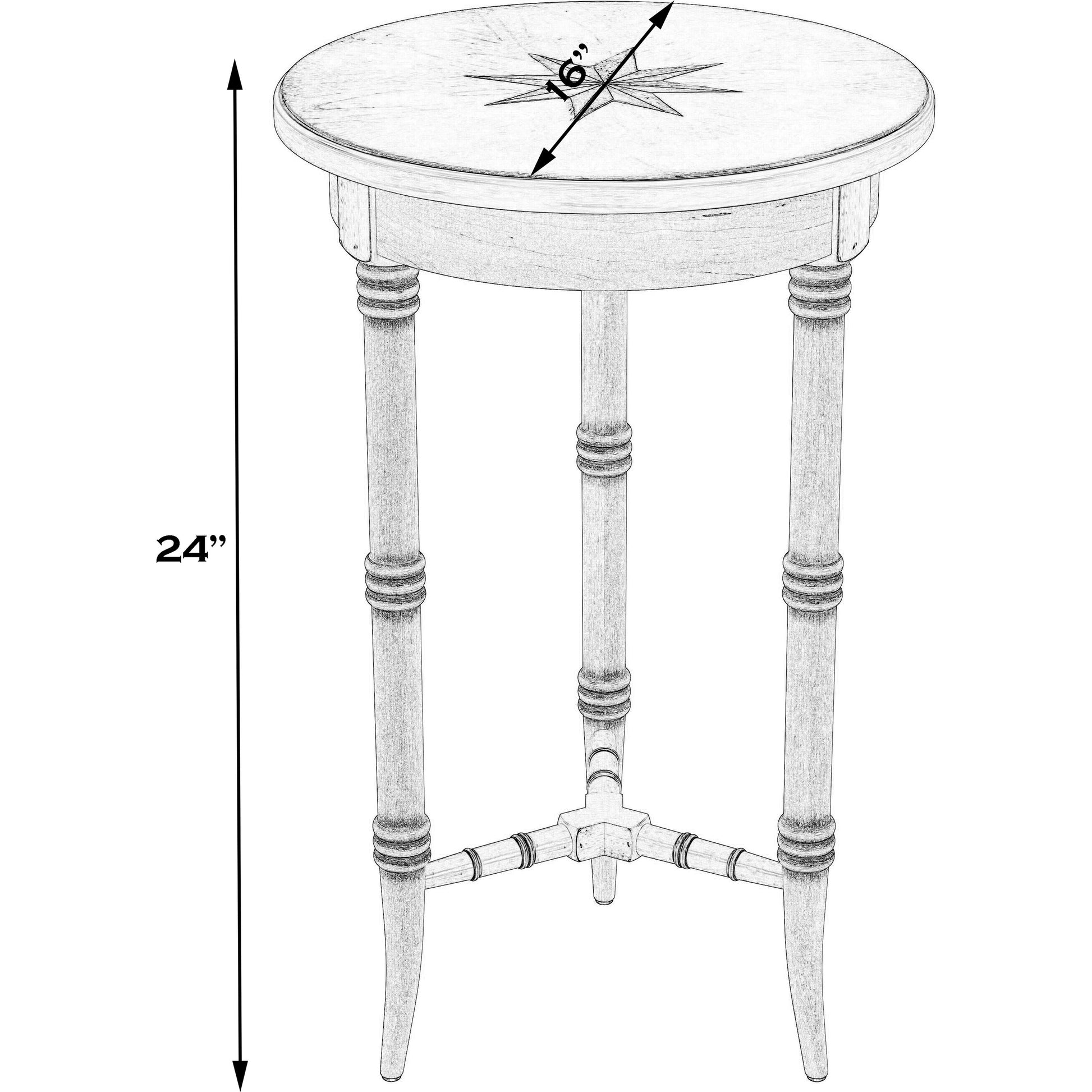 Isla Accent Table by Butler Specialty Company. Made from unique in a traditional style.