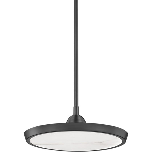 Draper Pendant by Hudson Valley. Made from brass in a modern style.