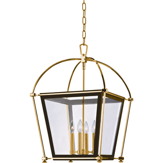 Hollis Pendant by Hudson Valley. Made from steel in a transitional style.