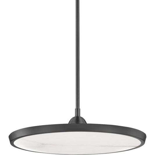 Draper Pendant by Hudson Valley. Made from brass in a modern style.