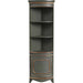 Dowling Corner Cabinet by Butler Specialty Company. Made from poplar wood, mdf, cherry veneer in a unique style.