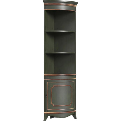 Dowling Corner Cabinet by Butler Specialty Company. Made from poplar wood, mdf, cherry veneer in a unique style.