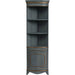 Dowling Corner Cabinet by Butler Specialty Company. Made from poplar wood, mdf, cherry veneer in a unique style.
