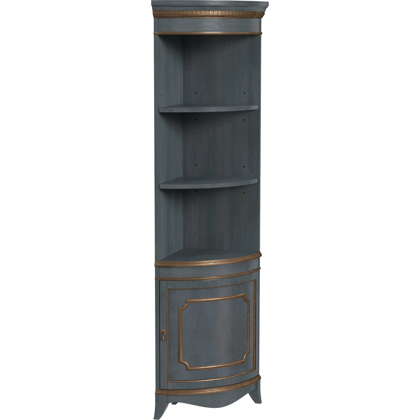 006 SI-2458691 | Additional Silo | Dowling Corner Cabinet by Butler Specialty Company. Made from poplar wood, mdf, cherry veneer in a unique style.