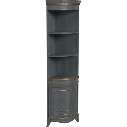 Dowling Corner Cabinet by Butler Specialty Company. Made from poplar wood, mdf, cherry veneer in a unique style.