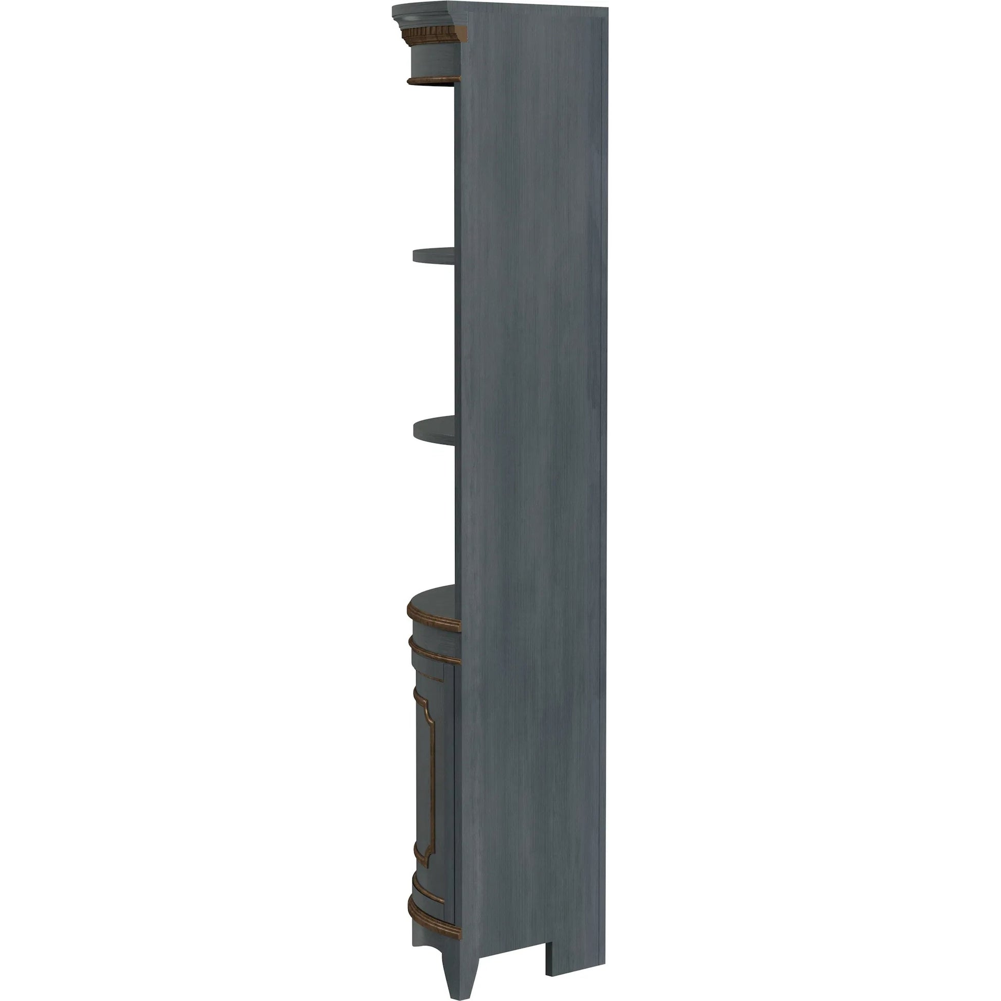 Dowling Corner Cabinet by Butler Specialty Company. Made from poplar wood, mdf, cherry veneer in a unique style.