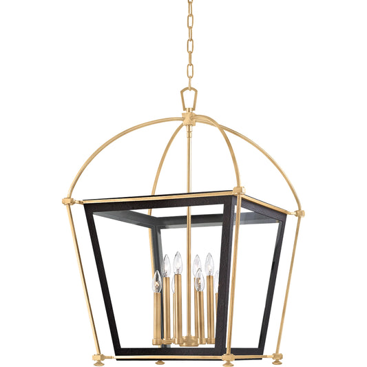 Hollis Pendant by Hudson Valley. Made from steel in a transitional style.