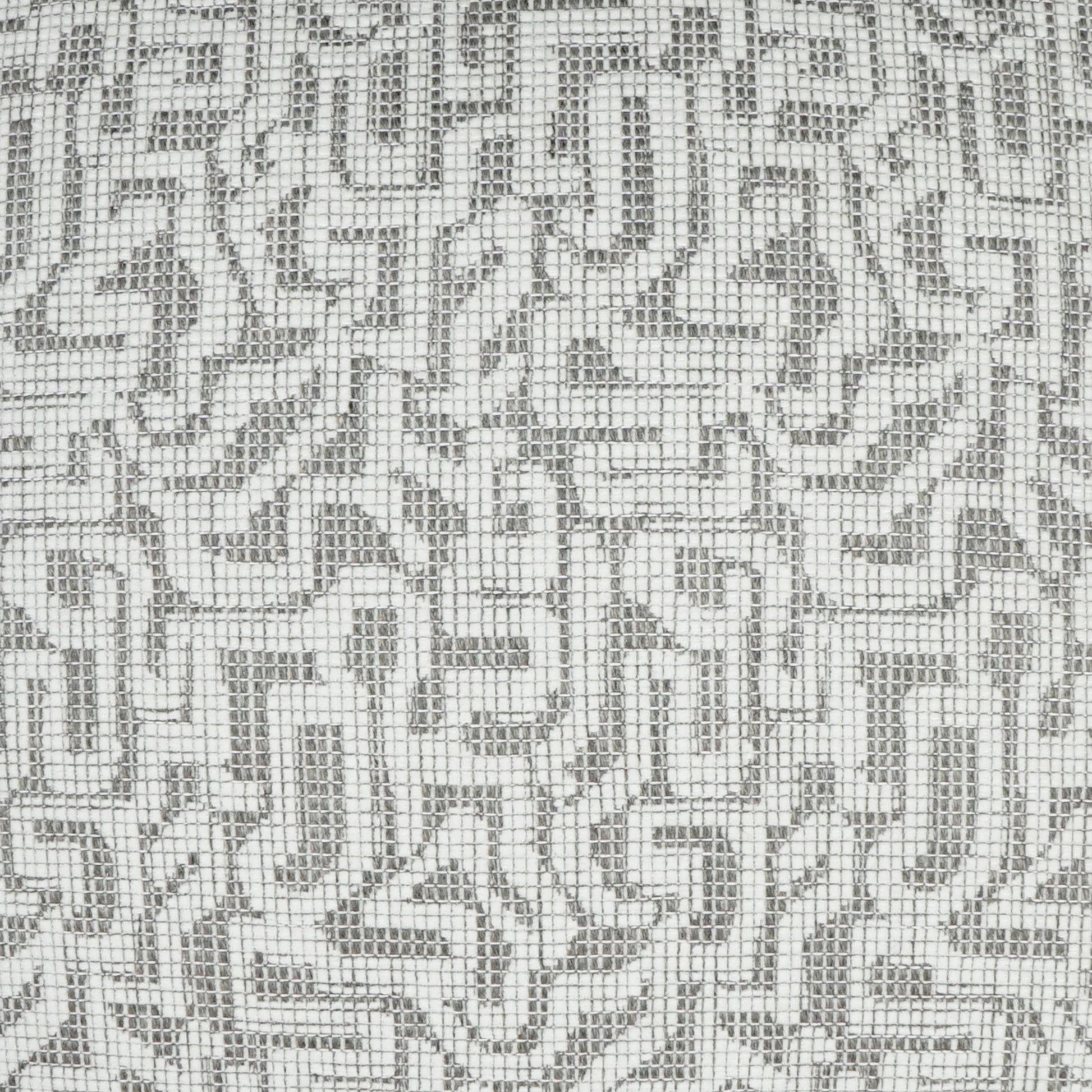 Barkley Pillow by DV Kap Home in white, tan/taupe. Made from 39% polyester, 25% viscose, 15% acetate, 15% cotton, 6% linen in a modern style.