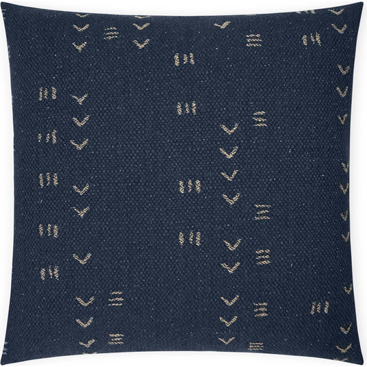 Ollie Throw Pillow by DV Kap Home. Made from 60% post industrial cotton, 40% post industrial polyester in a modern style.