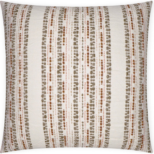 Kyra Pillow by DV Kap Home. Made from 44% post industrial cotton, 30% post industrial polyester, 20% polyester, 5% wool, 1% linen in a modern style.
