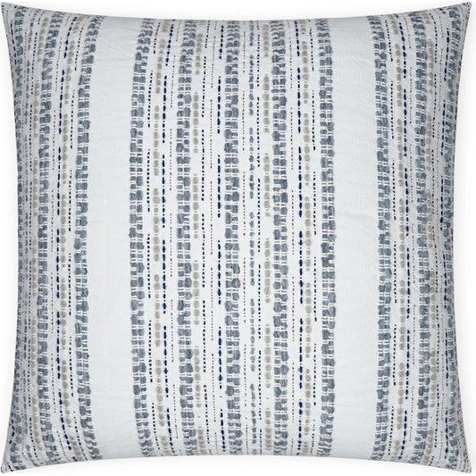 Kyra Pillow by DV Kap Home. Made from 44% post industrial cotton, 30% post industrial polyester, 20% polyester, 5% wool, 1% linen in a modern style.