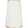 Matte White/French Gold